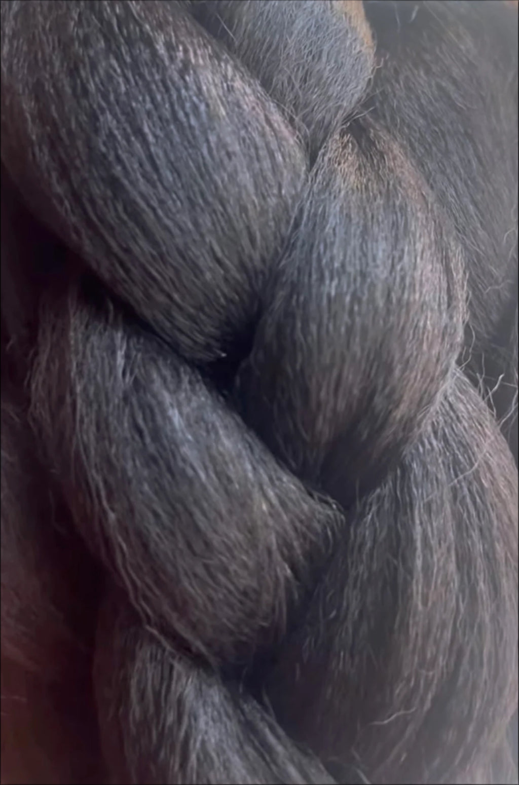 True Kyn natural black pre-stretched braiding hair by TaiKyn